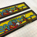 Vintage - Kangaroo Glass Arcade Marquee - 2 Available - Escape Pod Online