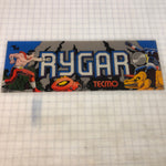 Vintage - Rygar Arcade Marquee - Escape Pod Online