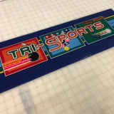 Vintage - Tri Sports Arcade Marquee