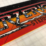 Vintage - Berzerk Arcade Marquee - Escape Pod Online