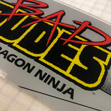 Vintage - Bad Dudes Arcade Marquee