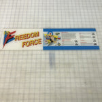 Vintage - Freedom Force VS Arcade Marquee - Escape Pod Online