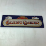 Vintage - Casino Games Arcade Marquee - Escape Pod Online