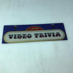 Vintage - Video Trivia Arcade Marquee - Escape Pod Online
