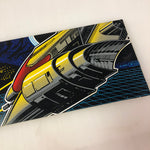 Vintage - Generic Space Ship Arcade Marquee