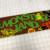 Vintage - Monster Land Arcade Marquee - Escape Pod Online