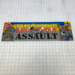 Vintage - Desert Assault Arcade Marquee - Escape Pod Online