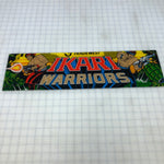 Vintage - Ikari Warriors Arcade Marquee - cut down - Escape Pod Online