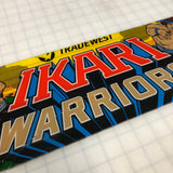 Vintage - Ikari Warriors Arcade Marquee - cut down - Escape Pod Online
