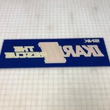 Vintage - Ikari III The Rescue Arcade Marquee - Escape Pod Online