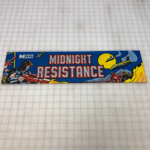Vintage - Midnight Resistance Arcade Marquee