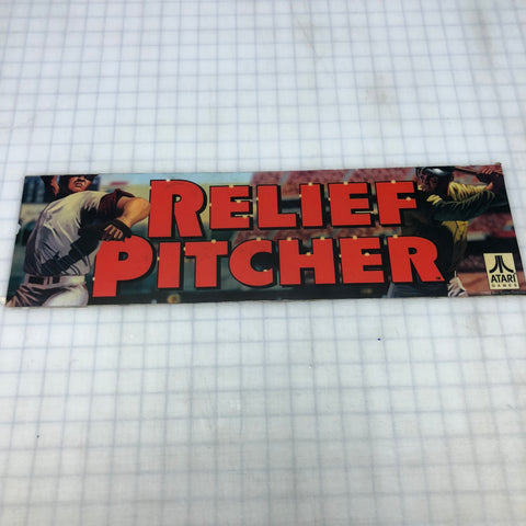 Vintage - Relief Pitcher Atari Arcade Marquee - Escape Pod Online