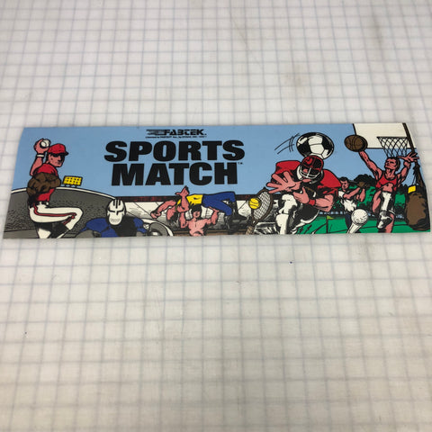 Vintage - Sports Match Arcade Marquee - Escape Pod Online