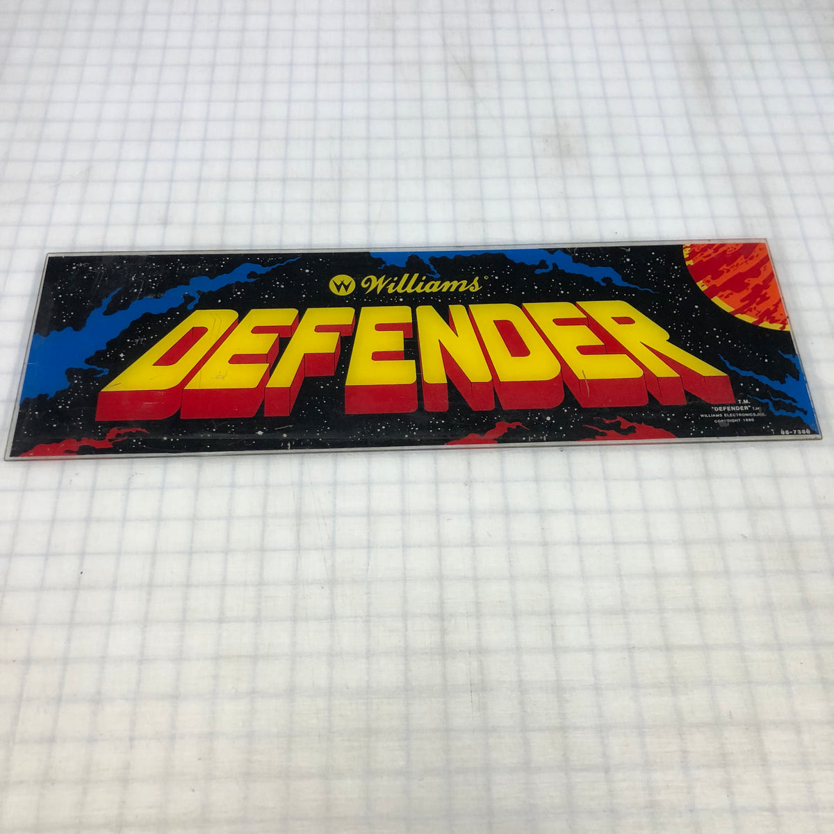 Vintage - Defender Arcade Marquee – Escape Pod Online