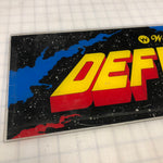 Vintage - Defender Arcade Marquee - Escape Pod Online