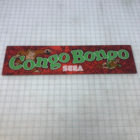 Vintage - Congo Bongo Arcade Marquee - Escape Pod Online