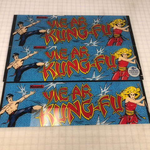 Vintage - Yie Ar Kung-Fu Arcade Marquee