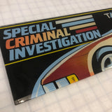 Vintage - Special Criminal Investigation Arcade Marquee - Escape Pod Online