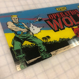 Vintage -Operation Wolf Arcade Marquee