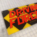 Vintage - Driving Force Arcade Marquee - Escape Pod Online