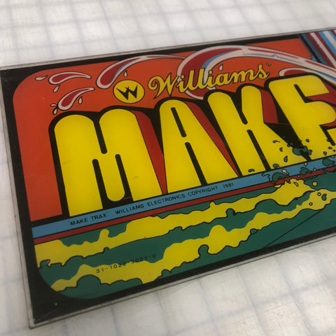 Vintage - Make Trax Arcade Marquee