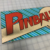 Vintage - Pinball Action Arcade Marquee