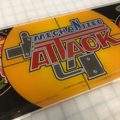 Vintage - Mechanized Attack Arcade Marquee - Escape Pod Online