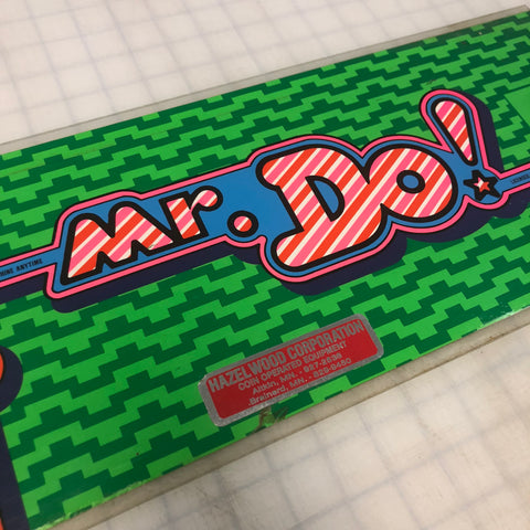 Vintage - Mr Do Arcade Marquee - (Large) - Escape Pod Online