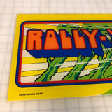 Vintage - Rally-X Arcade Marquee