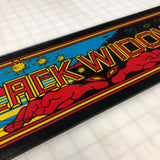 Vintage - Black Widow Arcade Marquee - Escape Pod Online