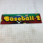 Vintage - Baseball 2 Arcade Marquee - Escape Pod Online