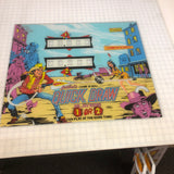 Vintage - Gottlieb's Quick Draw Pinball Back Glass - Escape Pod Online