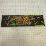 Vintage - Jungle King Glass Arcade Marquee - Escape Pod Online