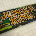 Vintage - Jungle King Glass Arcade Marquee - Escape Pod Online