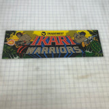 Vintage - Ikari Warriors Arcade Marquee - full size - Escape Pod Online