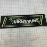 Vintage - Jungle Hunt Arcade Marquee - Escape Pod Online