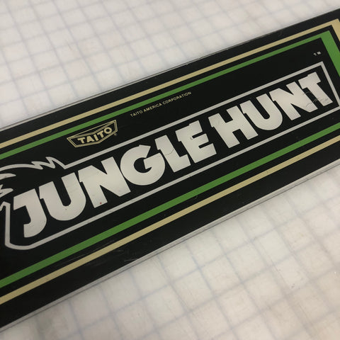 Vintage - Jungle Hunt Arcade Marquee - Escape Pod Online