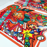 Donkey Kong 3 DK3 Side Art Decals - Escape Pod Online