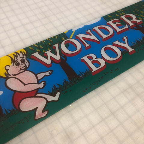 Vintage - Wonder Boy Arcade Marquee - Escape Pod Online
