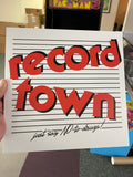 Record Town Sign - Escape Pod Online