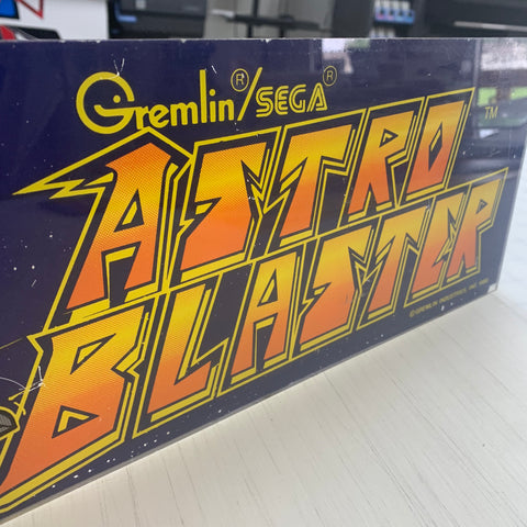 Vintage - Astro Blaster Arcade Marquee - Escape Pod Online