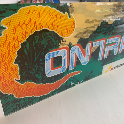Vintage - Contra Arcade Marquee 2 - Escape Pod Online