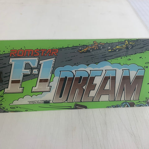 Vintage -F-1 Dream Arcade Marquee