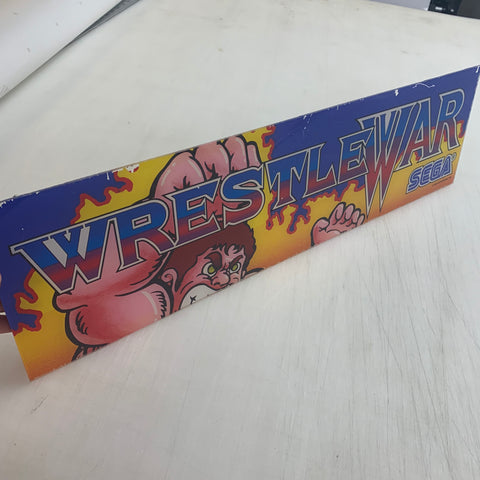 Vintage - Wrestle War Arcade Marquee - Escape Pod Online