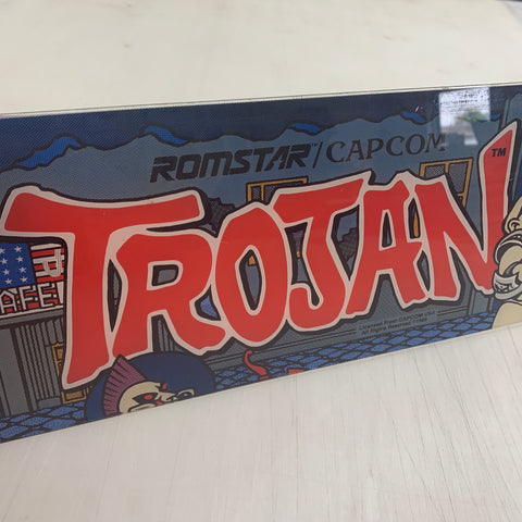 Vintage - Trojan Arcade Marquee - Escape Pod Online