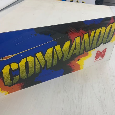 Vintage - Commando Arcade Marquee 2 - Escape Pod Online