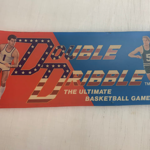 Vintage - Double Dribble Arcade Marquee Translite - Escape Pod Online