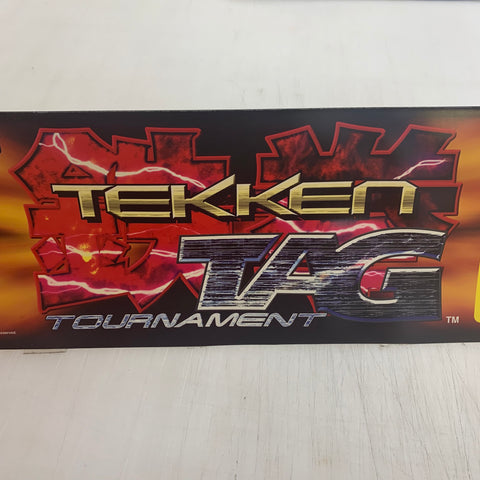 Vintage - Tekken Tag Arcade Marquee Translite - Escape Pod Online