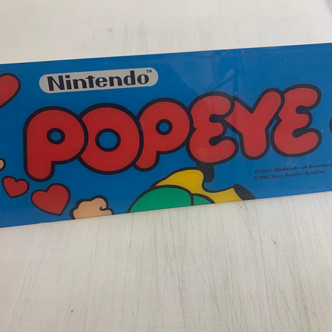Vintage - Popeye Arcade Marquee - Escape Pod Online