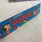 Vintage - Popeye Arcade Marquee - Escape Pod Online